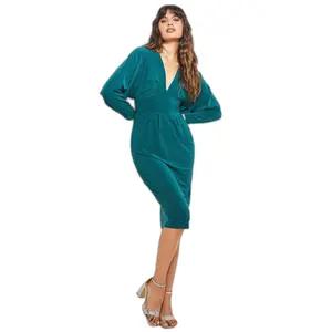 Γυναικείο φόρεμα Goddiva Batwing image-0