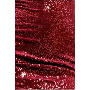 Obcisła sukienka damska Goddiva Bandeau Sequin & Velvet image-3