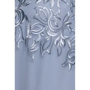 Ρόμπα κεντημένη με δαντέλα γυναίκα Goddiva Maxi image-4