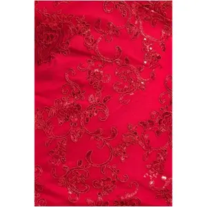 Hudnær kjole til kvinder Goddiva Scallop Lace image-3