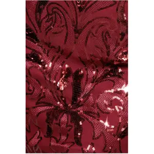 Maxikleid mit quadratischem Ausschnitt Damen Goddiva image-3