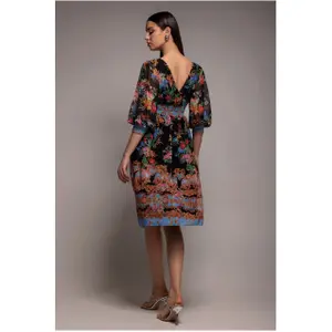 Omlottklänning för kvinnor Goddiva Floral image-1