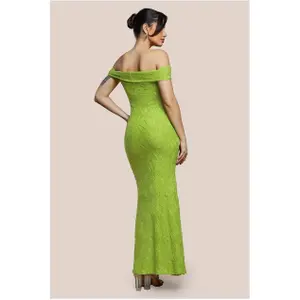 Vestido maxi para mulher Goddiva Knot Twist image-2