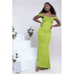 Vestido maxi para mulher Goddiva Knot Twist image-1
