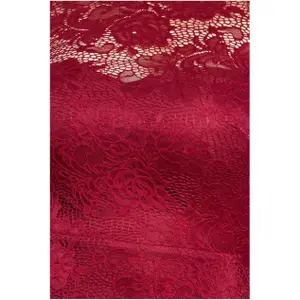 Women's dress Goddiva Scalloped Lace A-Line image-3