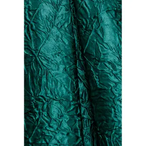 Φούστα πλισέ γυναικεία Goddiva Crushed Midi image-3