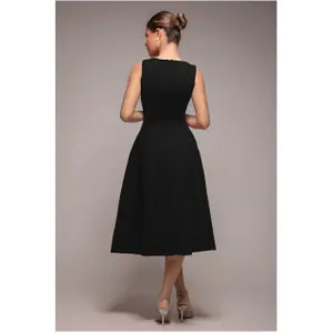 Women's dress Goddiva Diamante A-Line image-2