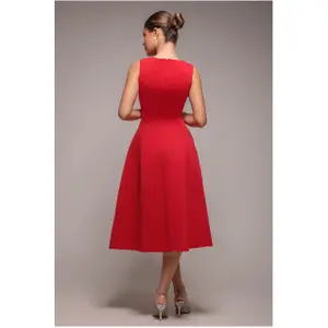 Women's dress Goddiva Diamante A-Line image-2