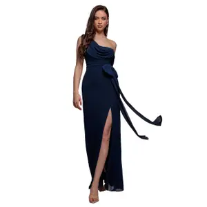 Robe asimétrica mujer Goddiva Maxi