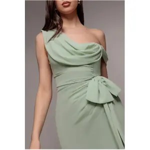 Asymmetrisches Kleid Damen Goddiva Maxi image-2