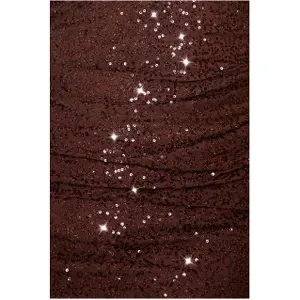 Kleid Damen Goddiva Iridescent Sequin Cowl image-3
