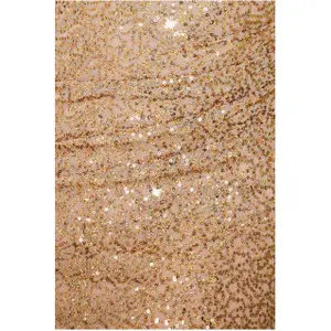 Kleid Damen Goddiva Iridescent Sequin Cowl image-3