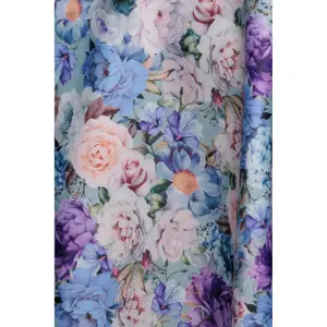Women's dress Goddiva Floral Print A-Line Midi image-4
