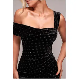 Robe moulante maxi femme Goddiva Maxi image-2