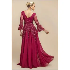 Kleid Damen Goddiva Sunray image-1