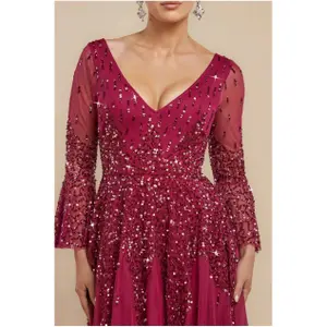 Kleid Damen Goddiva Sunray image-3