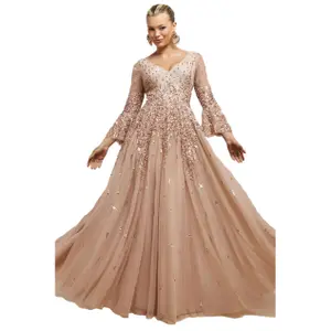 Kleid Damen Goddiva Sunray image-0