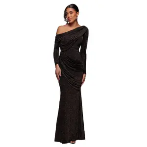 Women's dress Goddiva Off The Shoulder image-0