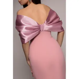Satin-kjole til kvinder Goddiva Maxi image-2