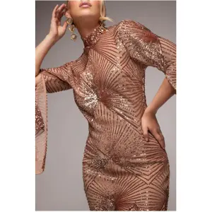 Eng anliegendes Kleid für Damen Goddiva image-1