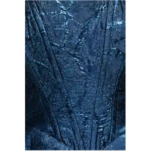 Robe corsetée και δεμένη πλάτη γυναίκα Goddiva image-6