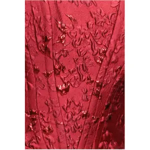 Robe corsetée και δεμένη πλάτη γυναίκα Goddiva image-4