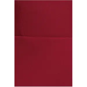 Women's Mini Bodycon Neoprene Dress with Deep V-Neck and Pleated Sleeves Goddiva image-3