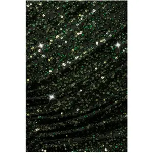 Langes Kleid mit schulterfreiem Design und Kordelzug für Damen Goddiva image-3