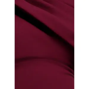 Lång Asymmetrisk Bodycon Klänning med Bälte Dam Goddiva image-3