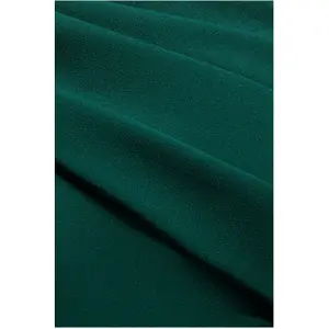 Lång Asymmetrisk Bodycon Klänning med Bälte Dam Goddiva image-3