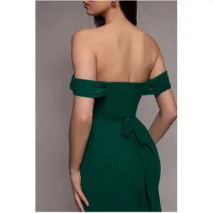 Vestido de gasa para mujer Goddiva Midi image-4