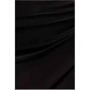 Women's long wrap dress Goddiva image-3