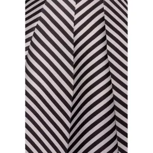 Mini Striped Dress Women Goddiva Bow A Line image-5