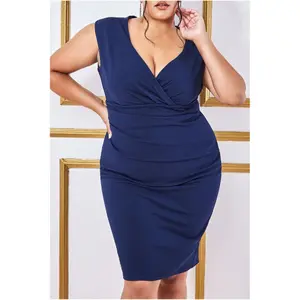 Women's dress Goddiva Bardot Midi image-2