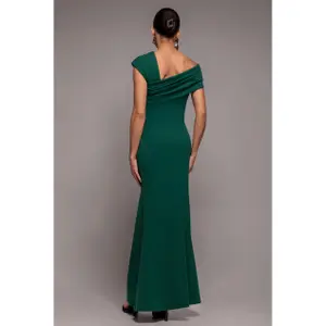 Damesjurk Goddiva One Shoulde Maxi image-1