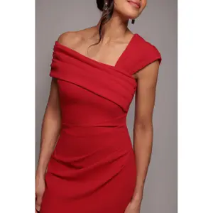 Damesjurk Goddiva One Shoulde Maxi image-2