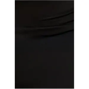 Damen Kleid mit Drapierten Ärmeln Goddiva Off The Shoulder Maxi image-3