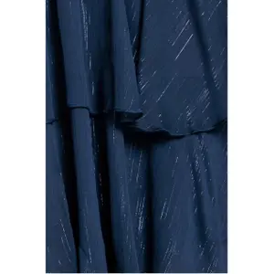 Damen Chiffonkleid mit Flügelärmeln Goddiva Midi image-3