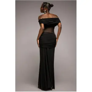 Women's off-the-shoulder dress Goddiva Maxi image-1