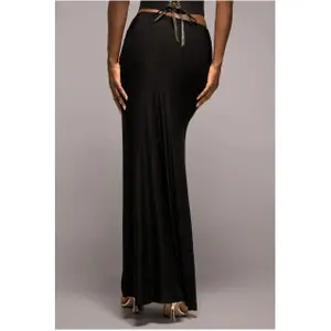 Gonna a vita bassa donna Goddiva Maxi image-3