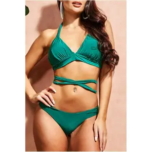 Bikini mit mehreren Bindungen Damen Goddiva image-3