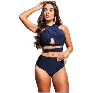 Badeanzug, Damen Goddiva Multiway