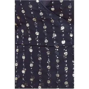 Γυναικείο τοπ Goddiva Wrap Sequin image-3