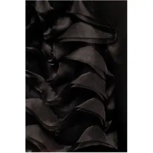 Corset de mangas texturizadas mujer Goddiva Scuba 3D image-4