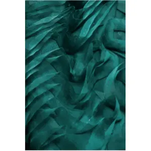 Corset de mangas texturizadas mujer Goddiva Scuba 3D image-4