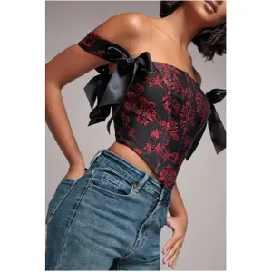 Tragecorsage mit abnehmbaren Trägern für Damen Goddiva image-3