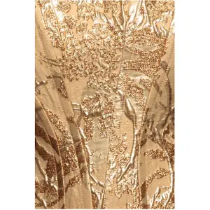 Ärmelloser Jacquard-Korsett mit Schnürung Damen Goddiva image-5