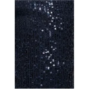 Damenhosen Goddiva Sequin Cuffed Ankle image-4