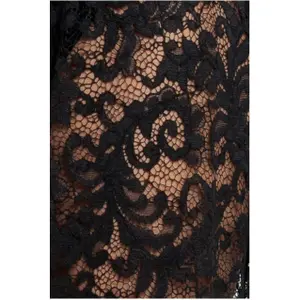 Pantaloni svasati e orlo decorativo donna Goddiva image-3