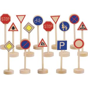 p2860-set-of-traffic-signs-goki-x15-beige-11-cm